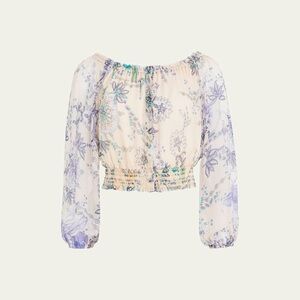 Cassandra Floral Off-Shoulder Women's Top